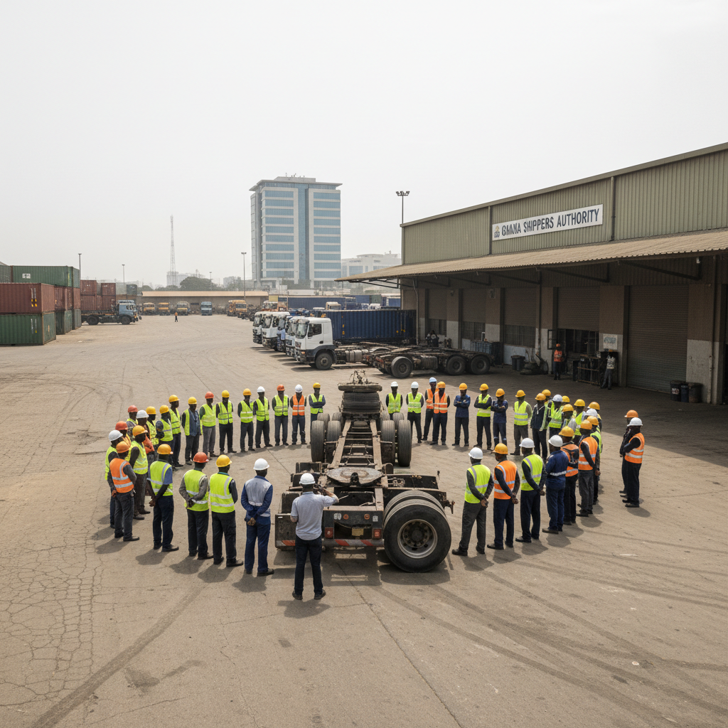 Ghana Shippers Authority begins driver training for new axle load rules