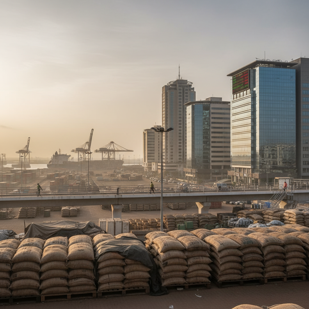 GSE Composite Index Rises 0.80% as Market Value Reaches GHS 287.12 Billion