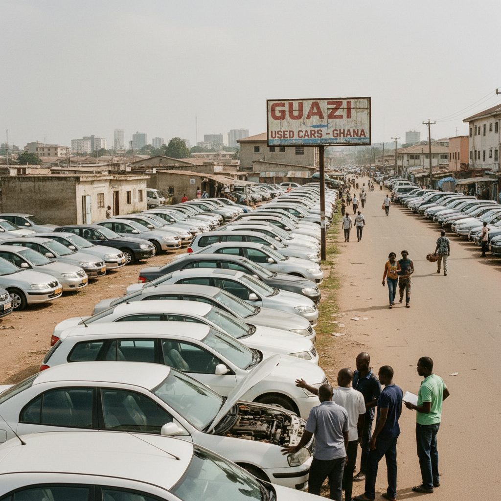 Guazi expands used car sourcing services in Ghana
