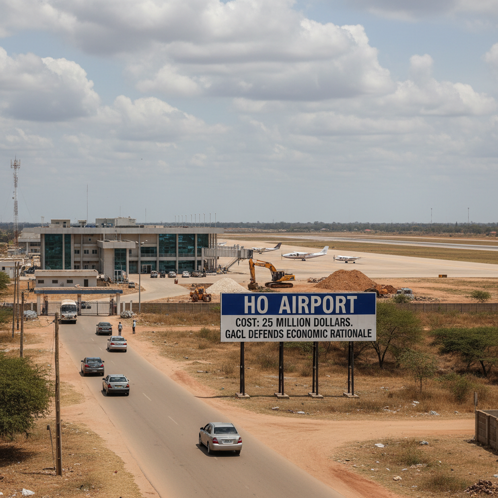 Ho Airport Cost 25 Million Dollars GACL Defends Economic Rationale