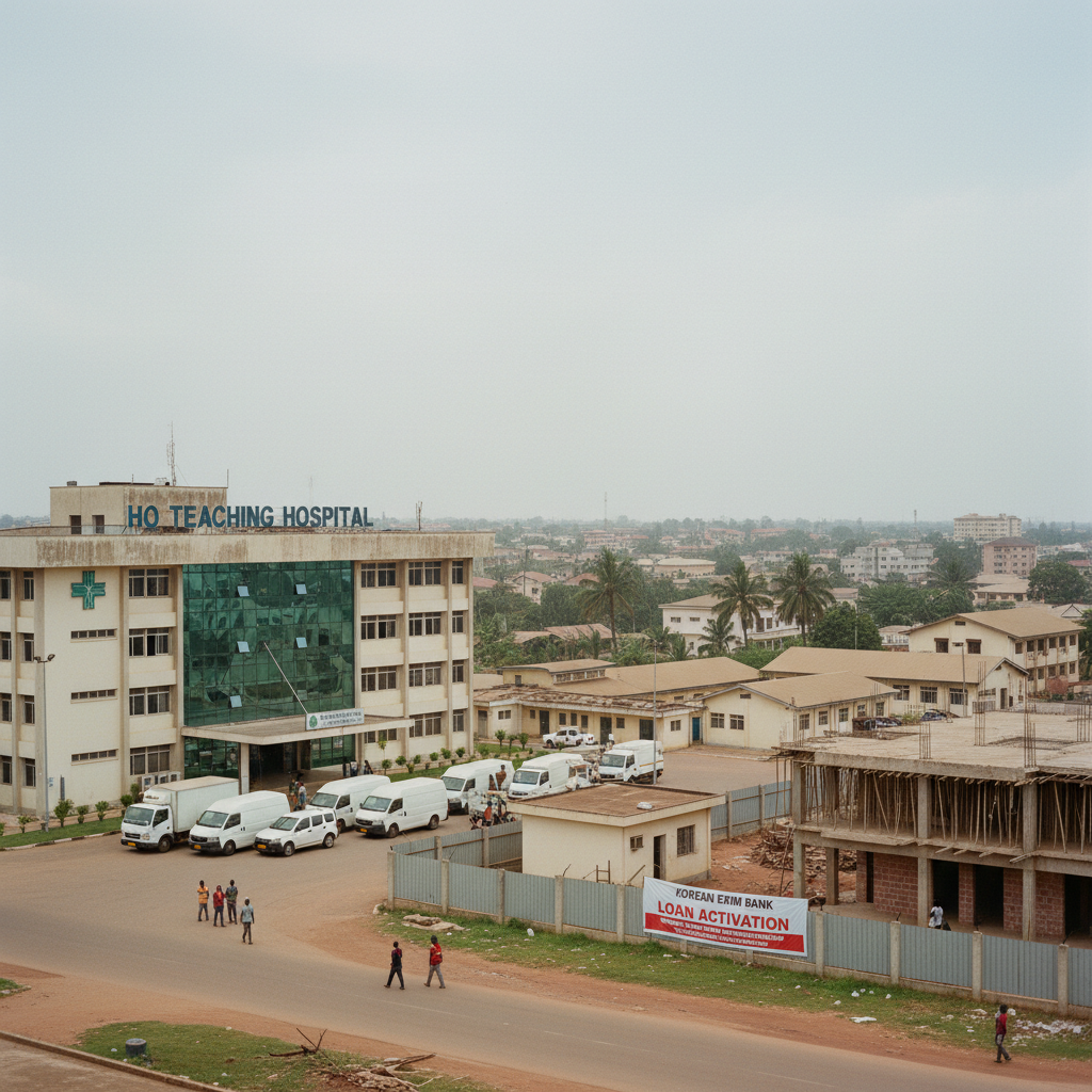 Ho Teaching Hospital seeks urgent Korean Exim Bank loan activation