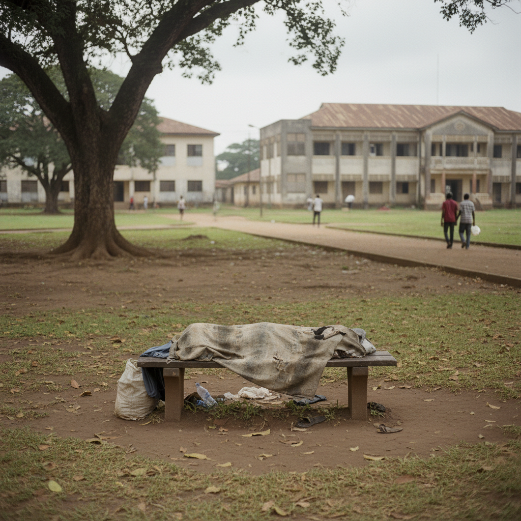 Homeless Woman Found Dead in Koforidua Park