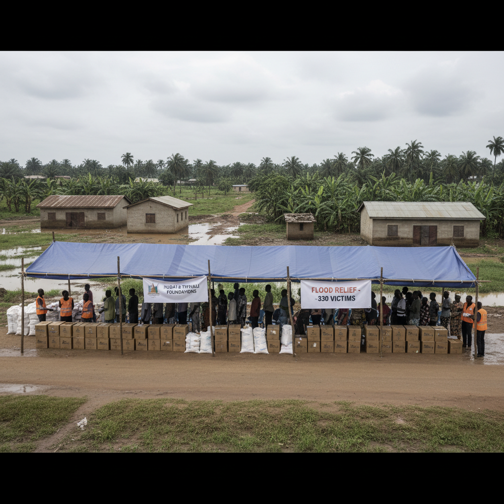 HUDAI and Tivnikli Foundations Provide Flood Relief to 330 Victims