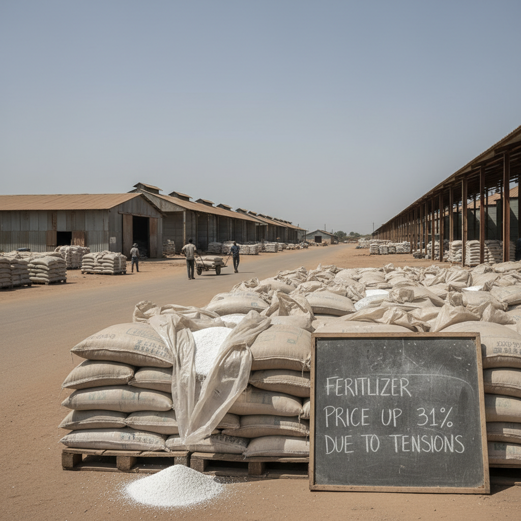 Fertilizer price rises 9% to 31% due to Iran-US tensions