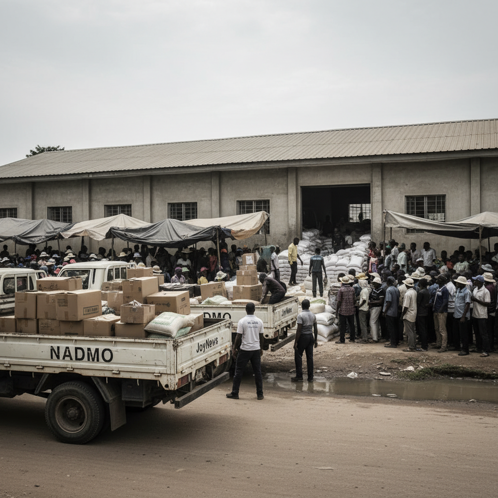 JoyNews and NADMO Partner for Flood Relief Efforts