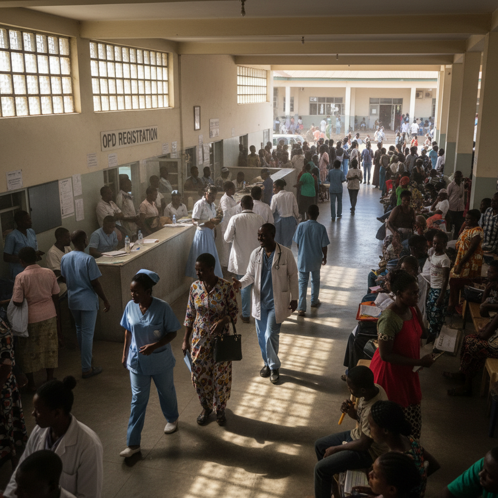 Komfo anokye hospital OPD resumes full service after strike suspension