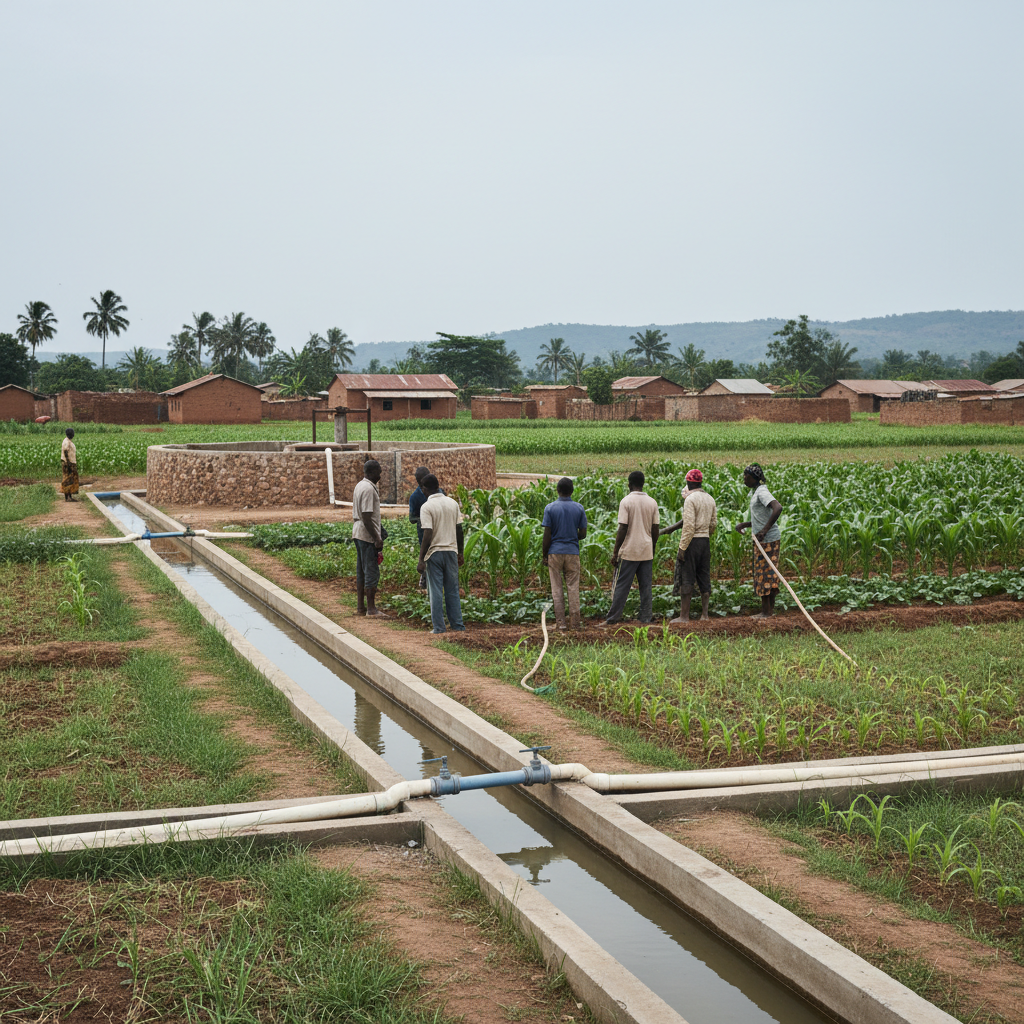 Konjiehi Community Secures Year-Round Irrigation System