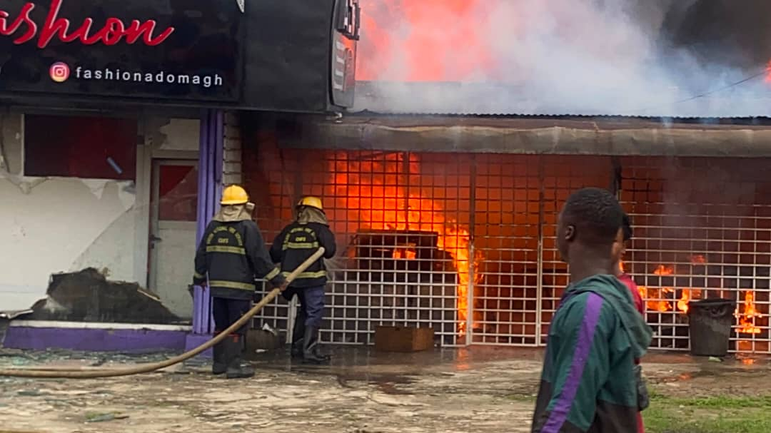 Kumasi Fashion School Fire Destroys GHS Thousands in Materials