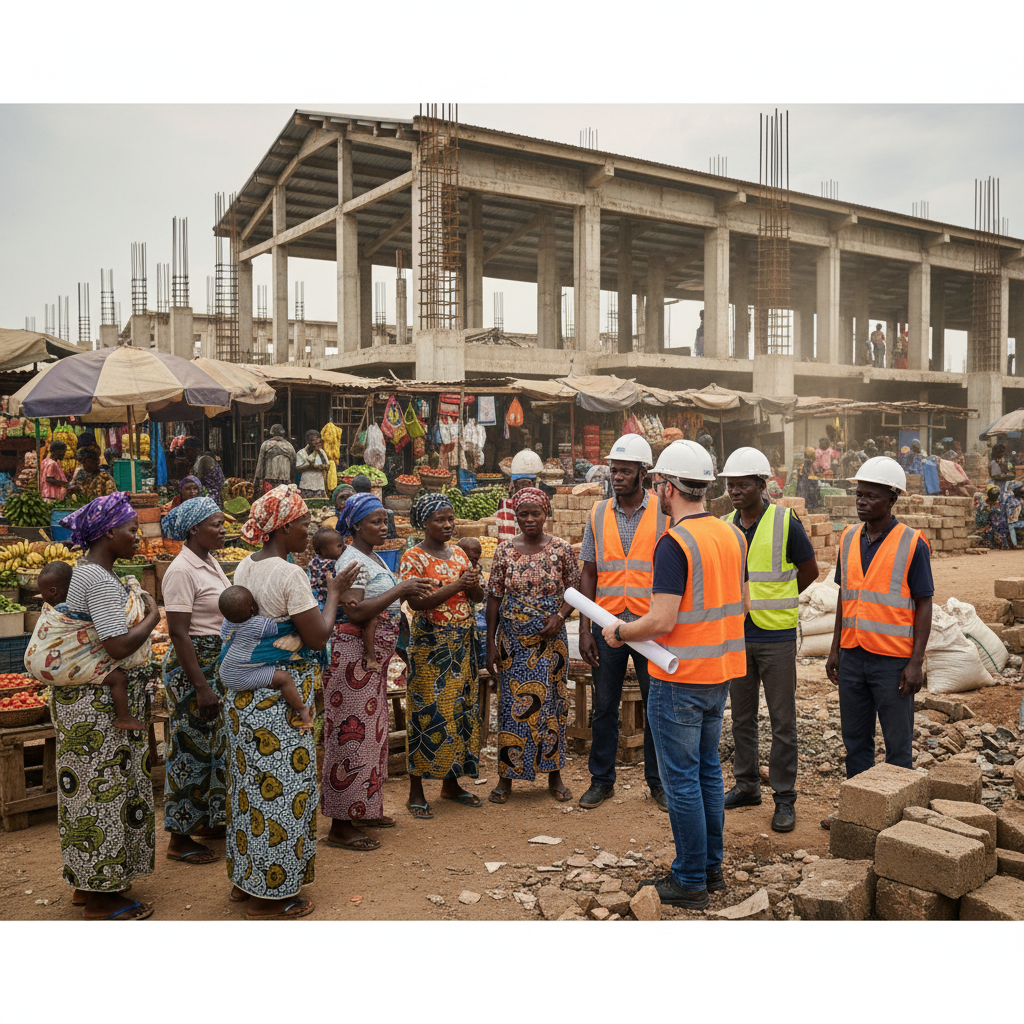 Kumasi Market Traders Plead With Contractor Over Delays