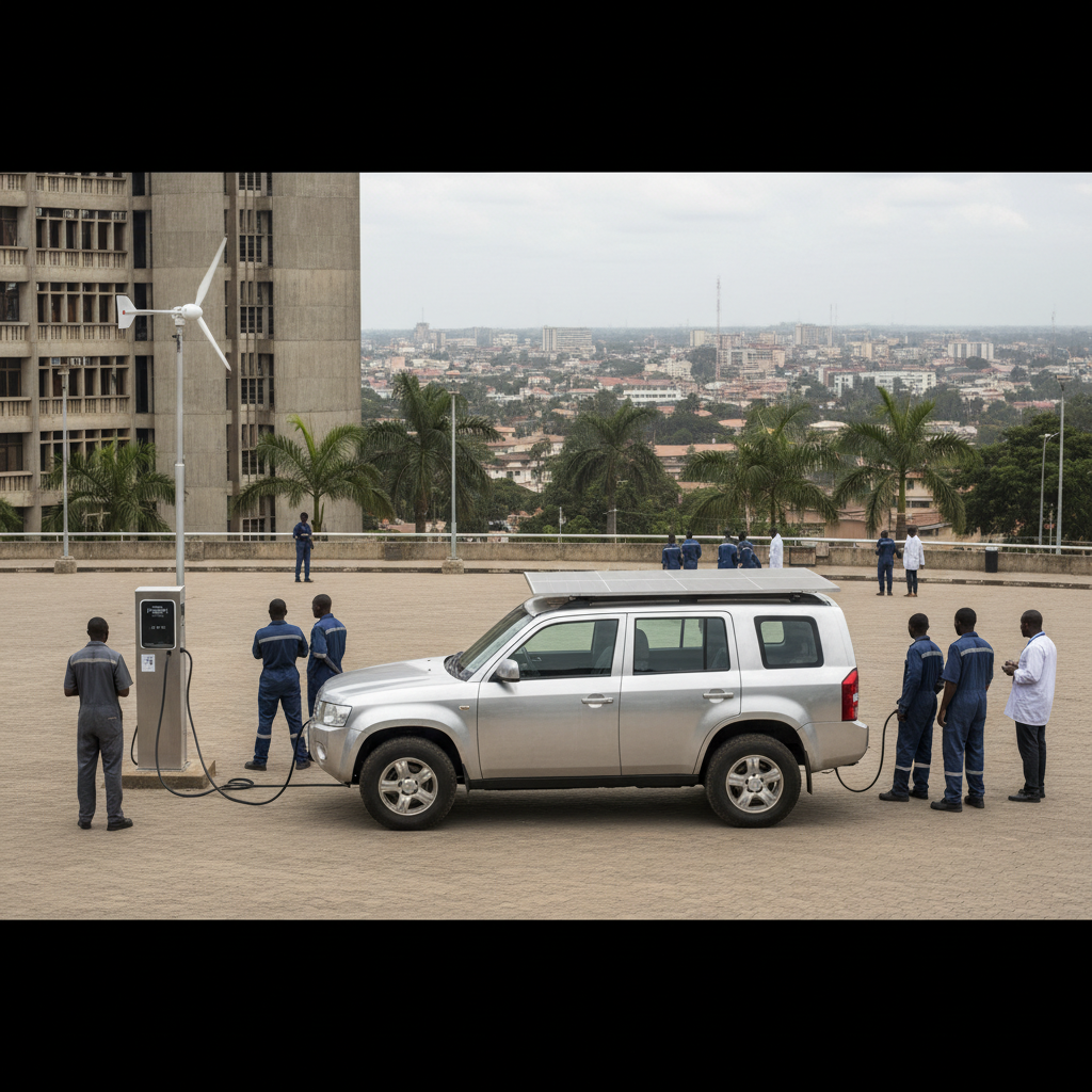 Kumasi Technical University develops self-charging EV prototype