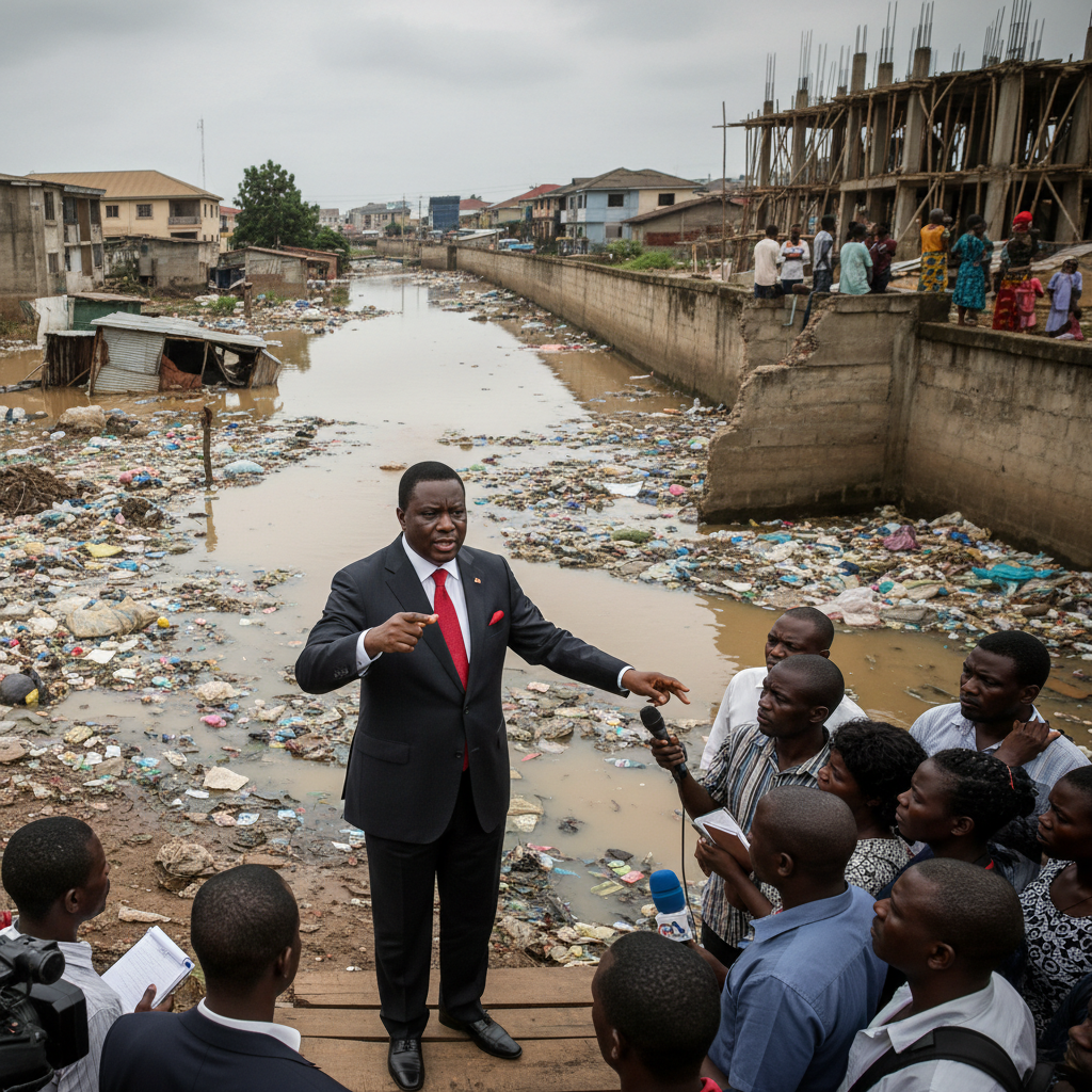 Mahama Blames Assemblies for Accra Floods, Cites Illegal Permits