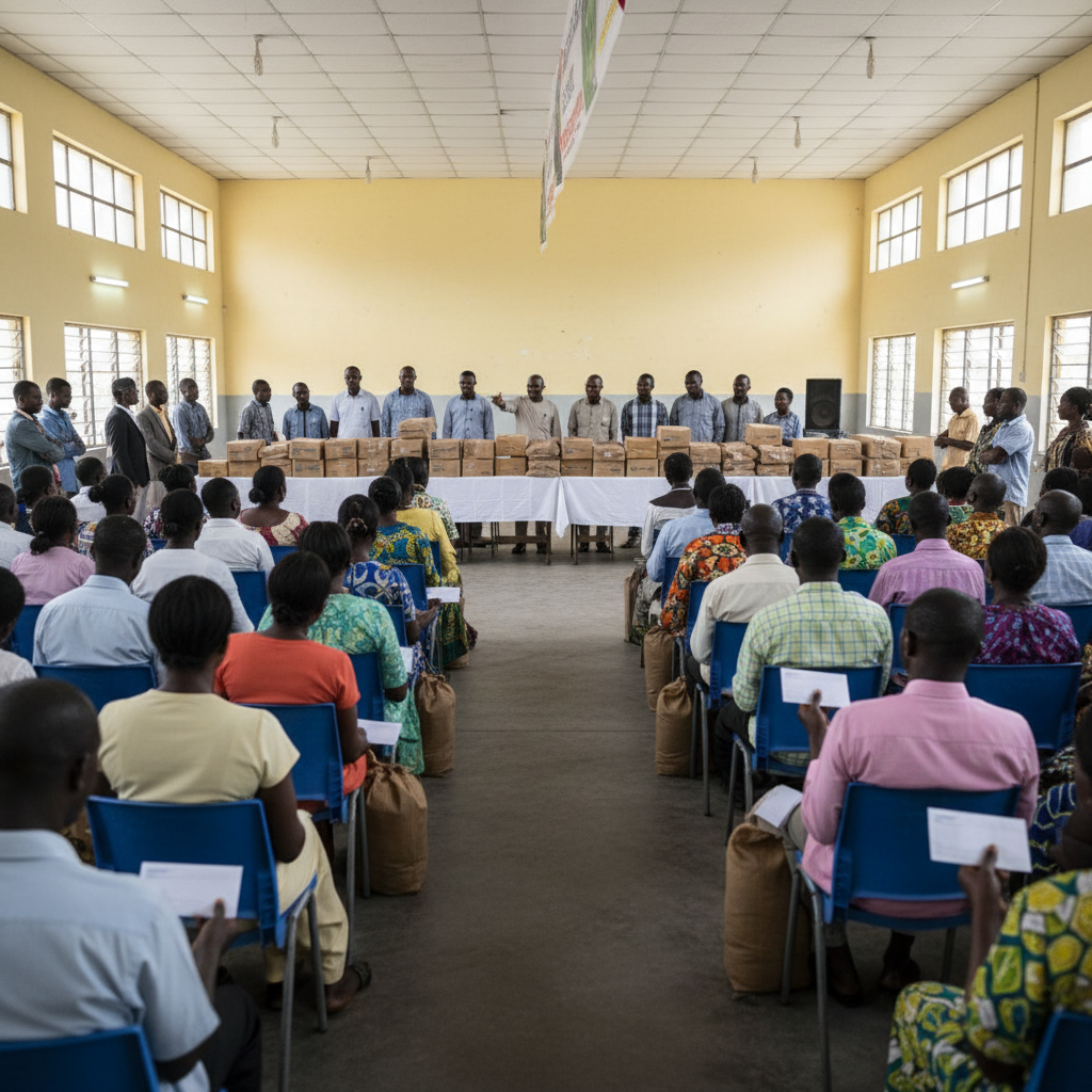 Mahama honours crash victims families with support packages
