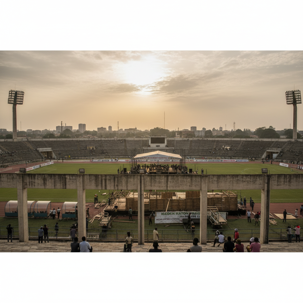 Maiden Katon Praise comes off at Accra Sports Stadium on April 17