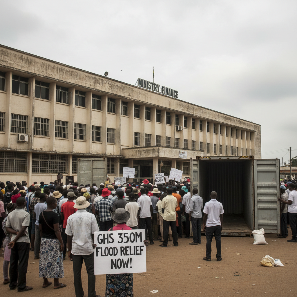 Minority disputes GHS 350 million flood relief fund blockage