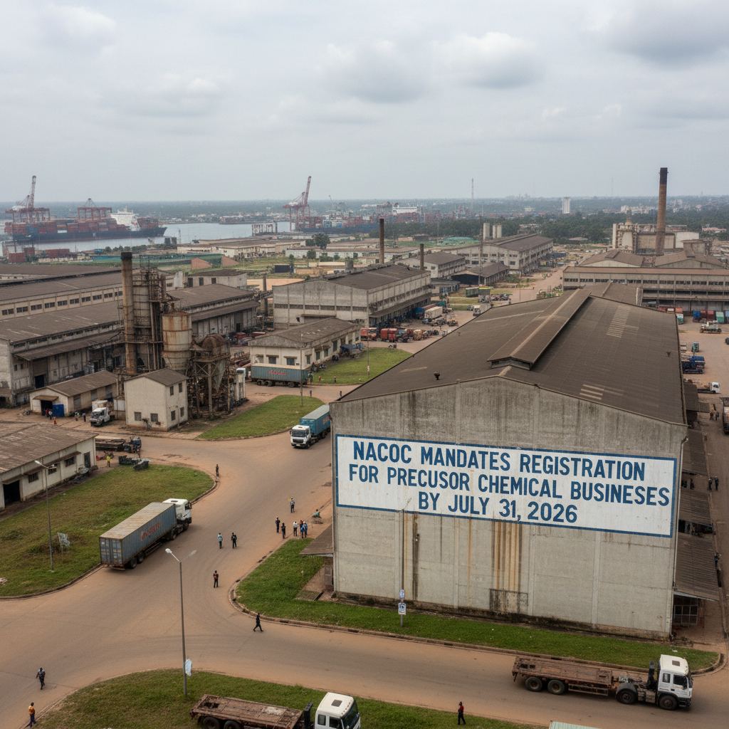 NACOC Mandates Registration for Precursor Chemical Businesses by July 31, 2026