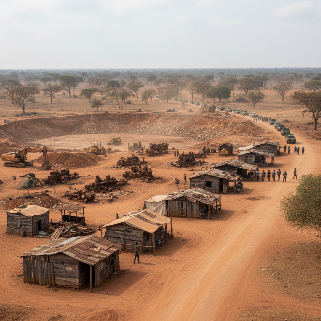 NAIMOS Raids Illegal Mining Camps, 10 Arrested in Savannah Region