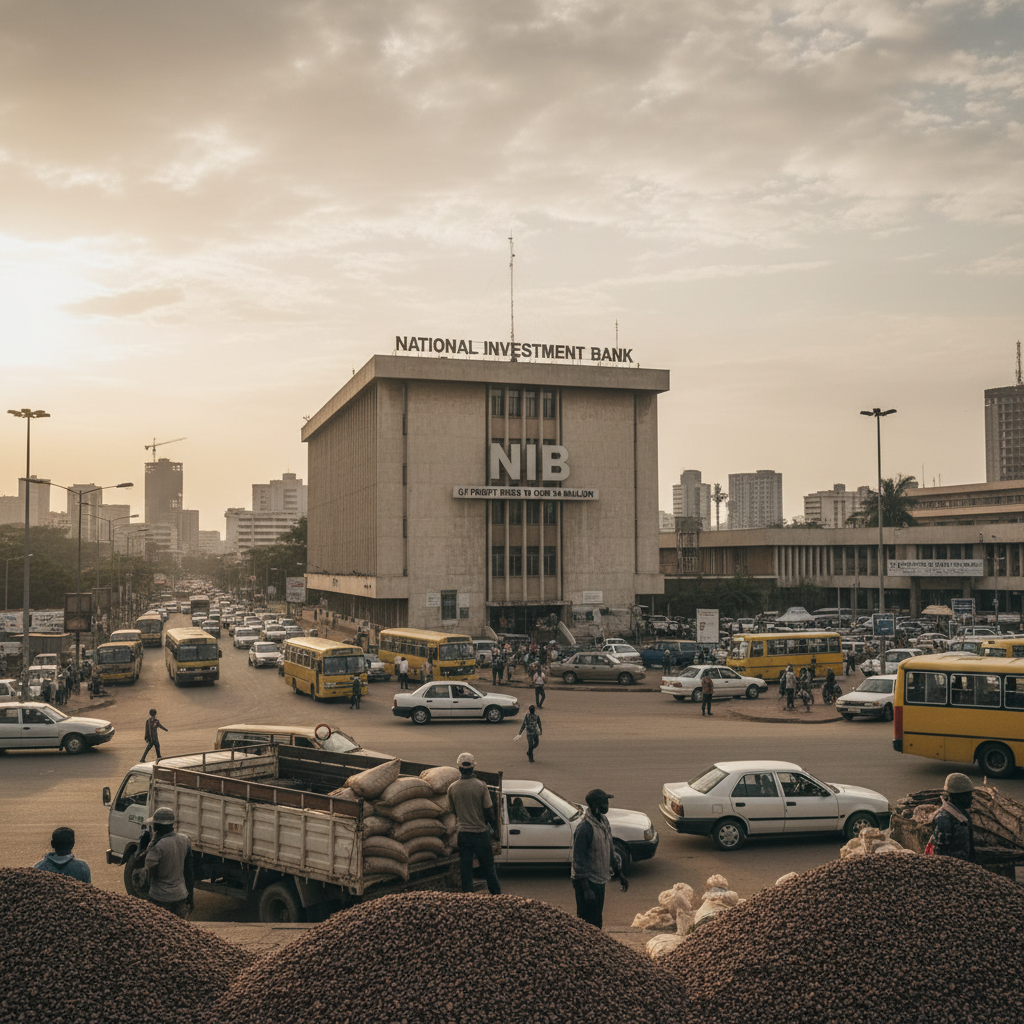 NIB Q1 Profit Rises to GHS 34 Million