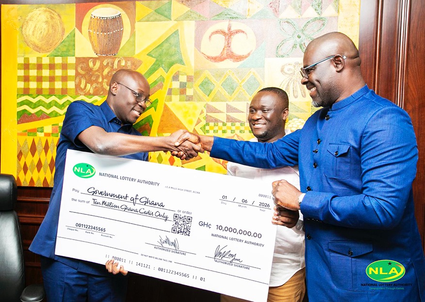 NLA Pays GHS 10 Million Dividend to Consolidated Fund