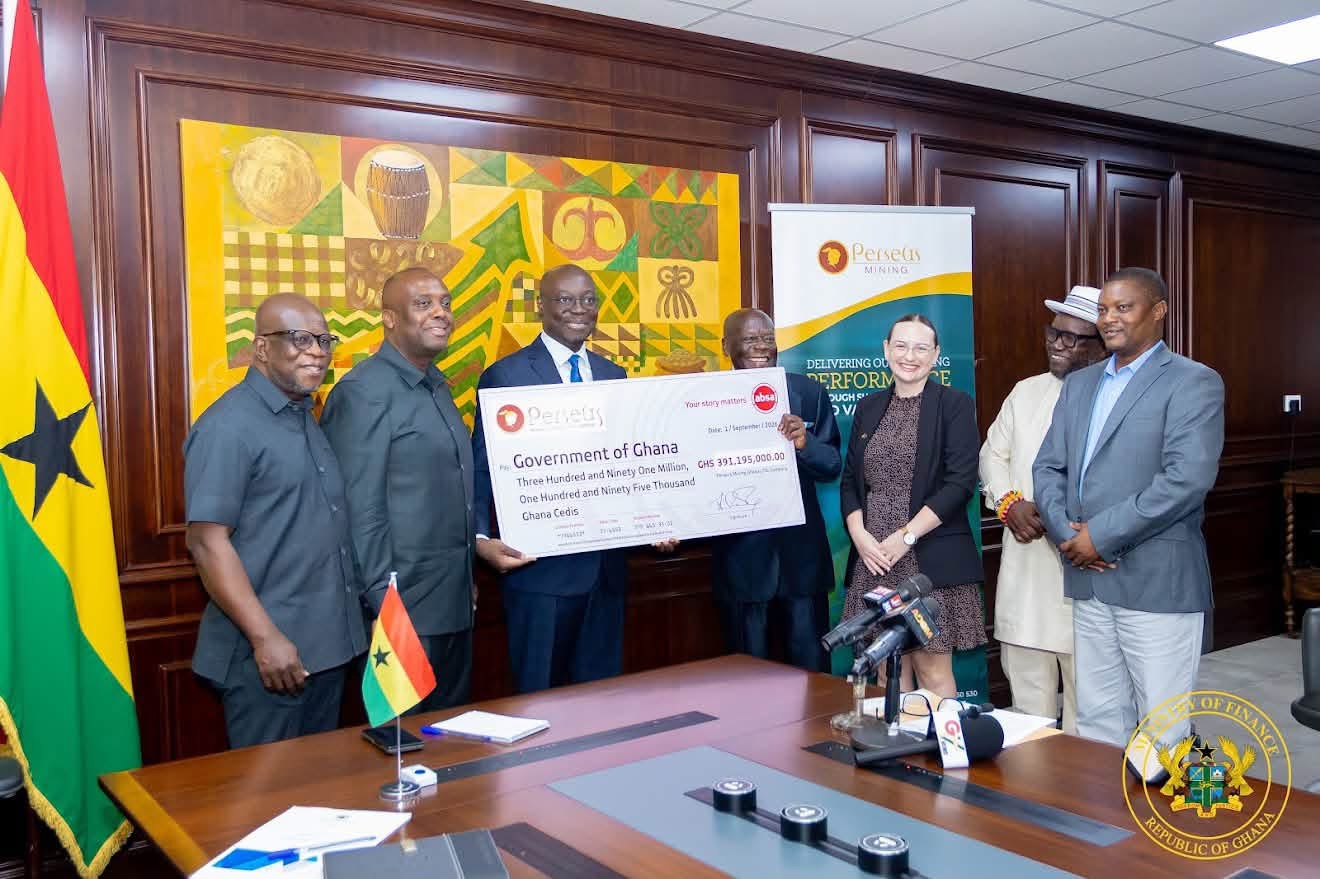 Perseus Mining Pays Ghana GHS 391.2 Million Dividend