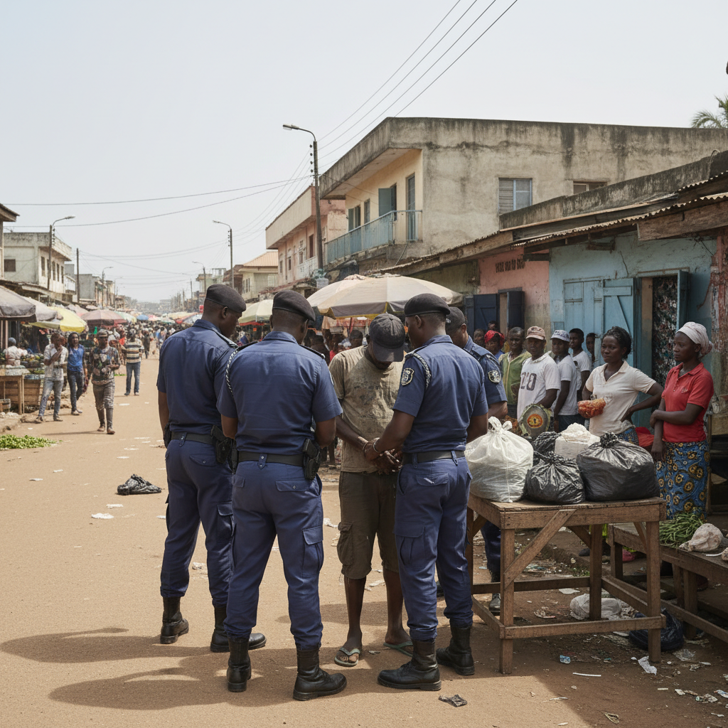 Police arrest man for illegal drug peddling at Pankrono