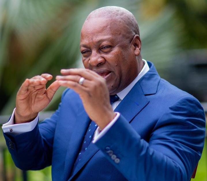 President Mahama Emphasizes Hard Work Over Prayer for Economic Growth