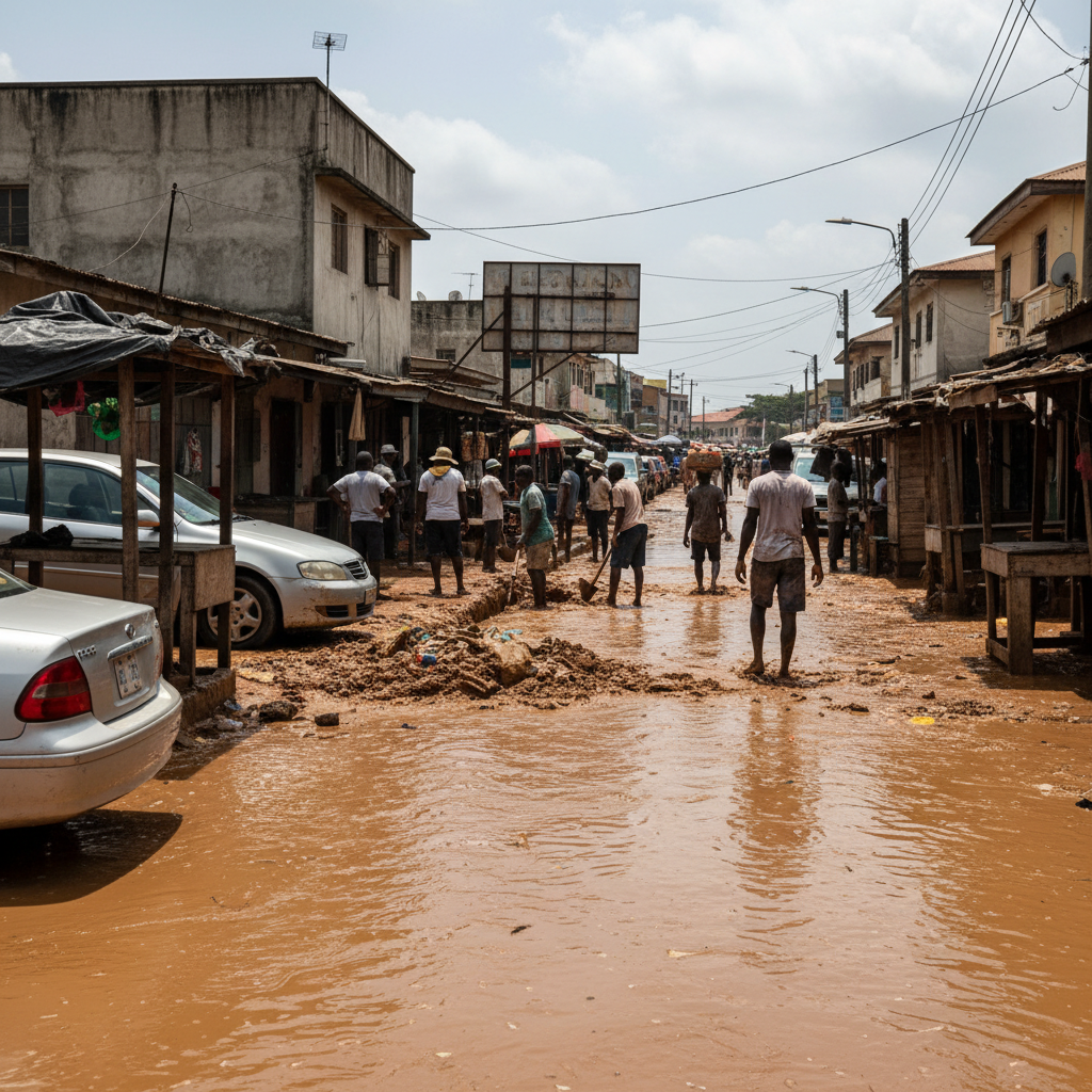Silt, not solid waste, causes major Ghana floods