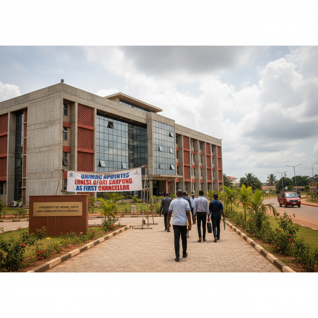 UniMAC Appoints Ernest Ofori Sarpong as First Chancellor
