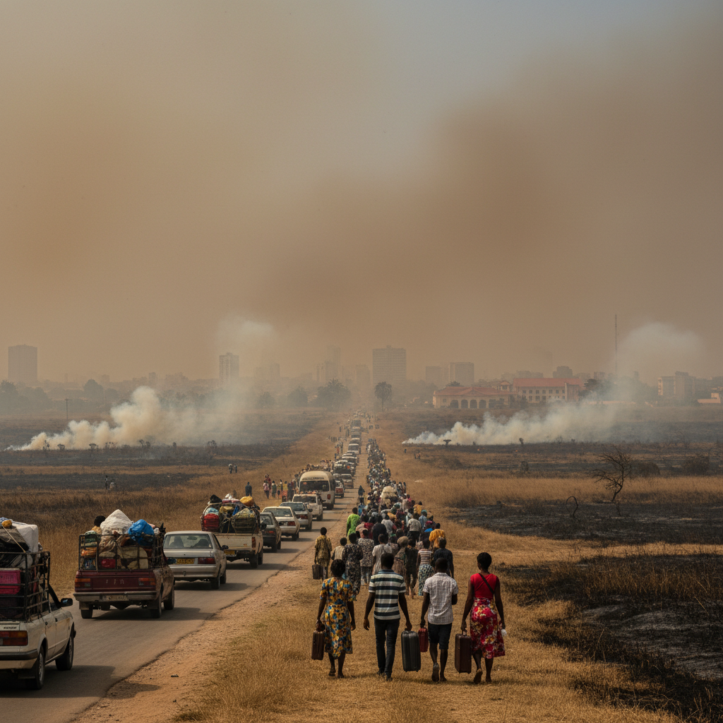 Wildfires force 330,000 evacuations across Europe