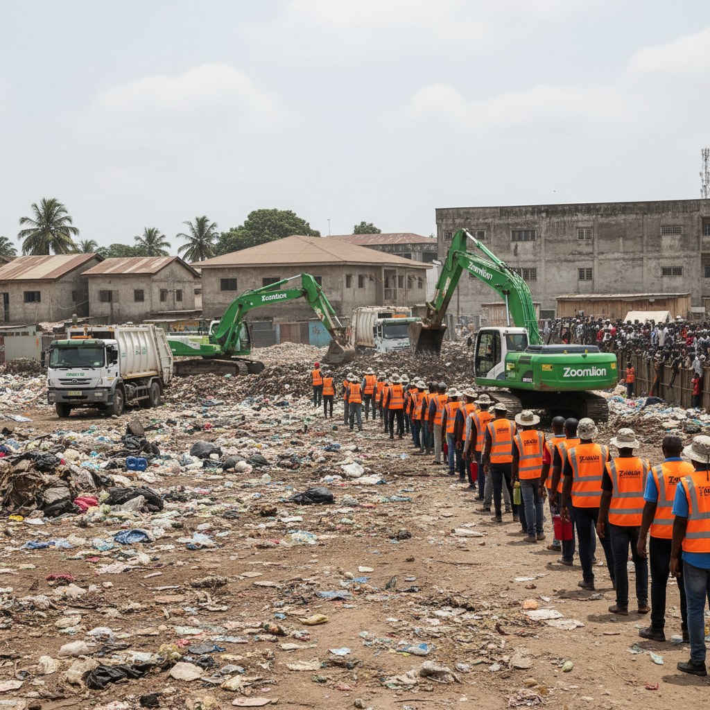 Zoomlion Deploys Assets for National Clean-Up